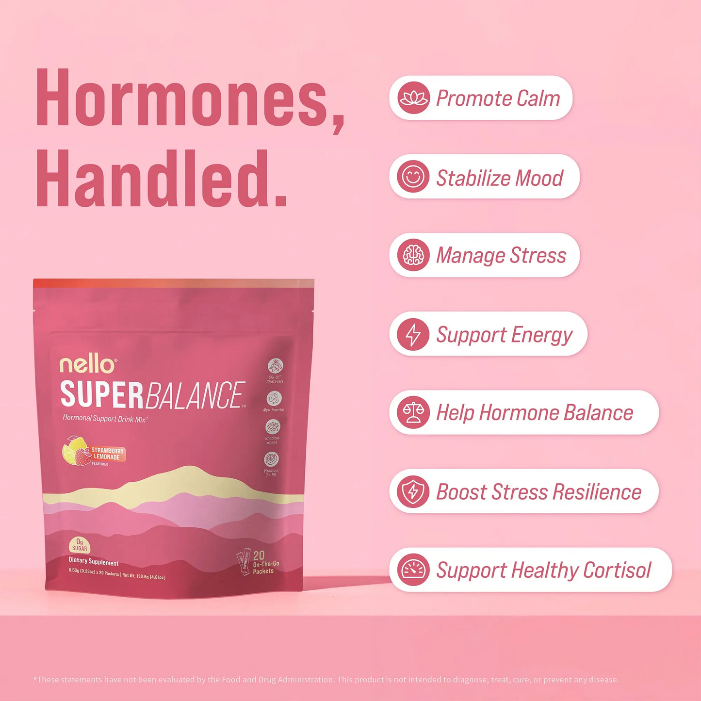 Superbalance Hormonal Support Drink Mix