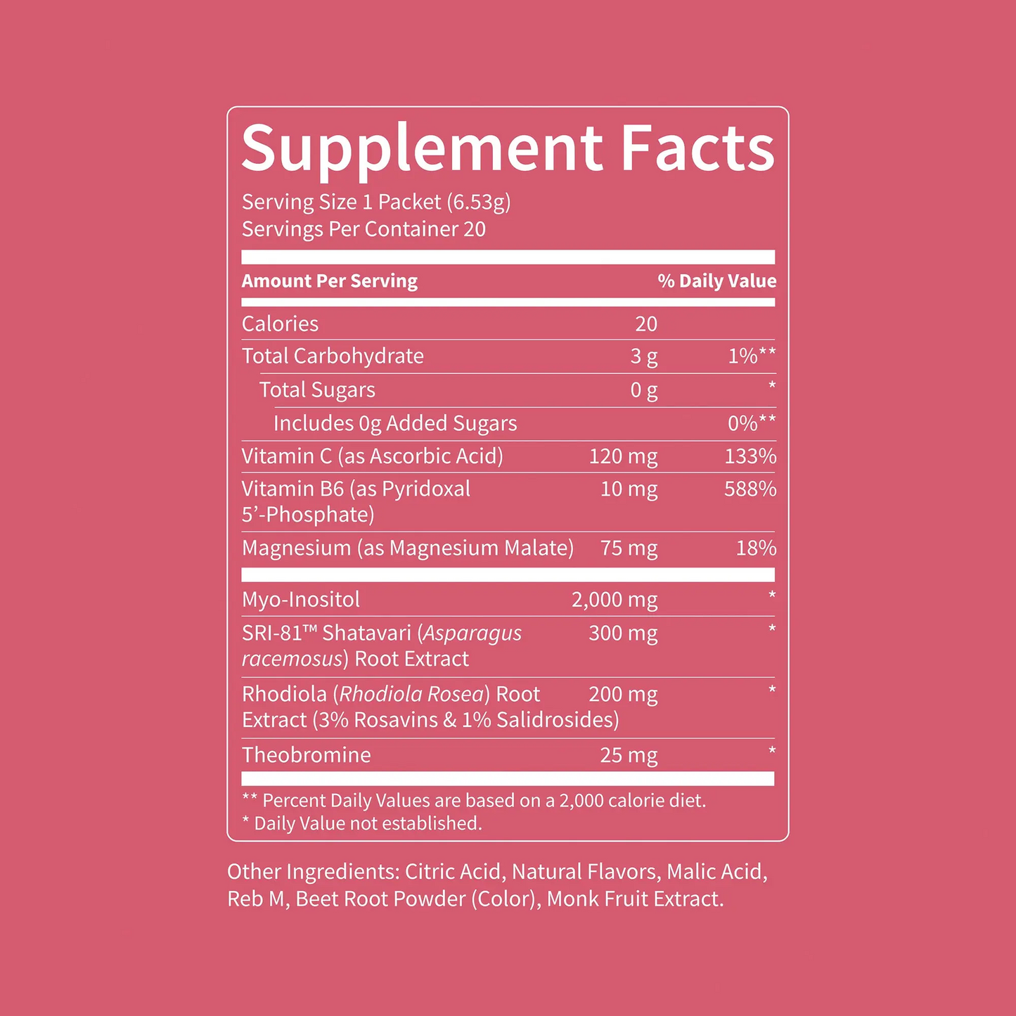 Superbalance Hormonal Support Drink Mix